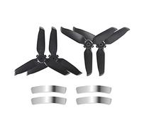 WUPEDI Mallette de Rangement d'hélice à dégagement Rapide, Anti-Choc, Anti-poussière, Moulage précis, Portable, for Drone FPV Hélice de Drone(4pcs Sliver)