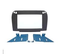 WUPEDI Panneau stéréo Double Din, for Benz, classe S Fascia couleur noire, réaménagement de la Radio, montage du tableau bord, Kit garniture d'installation, Face Facia Façade d'autoradio