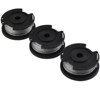 WUPÉDI Paquet de 3 bobines de fil de pour coupe, pour Easygrasscut 18V 4 M 0,6 Mm, 23 26 18 et 18-230 18-260 18-26 Bobine de tondeuse à gazon