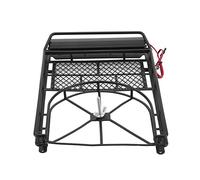 WUPEDI Porte-Bagages de Toit avec Barre Lumineuse Light TRX4 SCX10, for RC4WD, GEN8 Axial SCX10 III Finition soignée Galerie de Toit pour Voiture(Type 1)