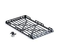 WUPEDI Porte-Bagages de Toit en Acier Inoxydable avec boîte de Rangement en ABS 1/24, for pièces de Voiture sur chenilles Axial, SCX24 AXI00002 RC Galerie de Toit pour Voiture