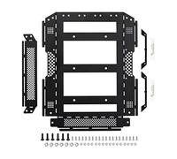WUPEDI Porte-Bagages de Toit en métal 1/24 RC Crawler Car, for Axial, SCX24 AXI00002T1 AXI00002T2 2019, for Jeep, Wrangler JLU CRC Galerie de Toit pour Voiture