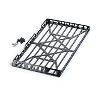 WUPEDI Porte-Bagages de Toit en métal for Voiture RC avec boîte, for Axial, SCX24 AXI00002 1/24 RC Crawler Car DIY Pièces de décoration Galerie de Toit pour Voiture