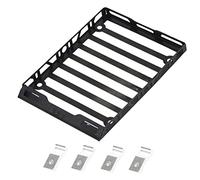 WUPEDI Porte-Bagages de Toit en métal for Voiture Xiaomi, Jimny 1/16 RC Galerie de Toit pour Voiture(Schwarz)