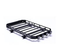WUPEDI Porte-Bagages en métal D, for Traxxas, Trx4 Bronco Trx6 G63, for Axail, Scx10 III Wrangler 1:10 Rc Car Galerie de Toit pour Voiture(1 Set)