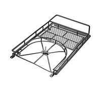 WUPEDI Porte-Bagages en métal RC, Porte-Bagages, Porte-Bagages, Porte-Bagages de Toit SCX10 90046 D90 D110 CC01 F350 1/10 RC Rock Crawler Car Galerie de Toit pour Voiture