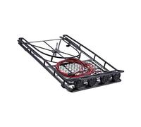 WUPEDI Porte-Bagages for Voiture RC 1/10 avec Phare de Toit D90, for Axial, SCX10-4 Galerie de Toit pour Voiture