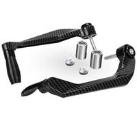 WUPEDI Protège-mains de guidon, accessoires moto, poignées protection des leviers d'embrayage frein, for Yzfr1 2003-2007 Protège-mains pour guidon de moto(Schwarz)