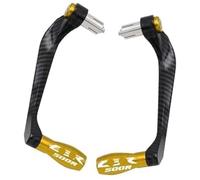 WUPEDI Protège-mains de guidon for accessoires moto CBR500R, leviers d'embrayage frein 22 mm, protège-poignée Protège-mains pour guidon de moto(BLACK B G)