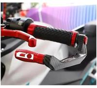 WUPEDI Protège-mains de guidon, for CB300F CB400F CB500F Cb599 Hornet poignées moto garde protecteur leviers d'embrayage frein Protège-mains pour guidon de moto(Silver C)