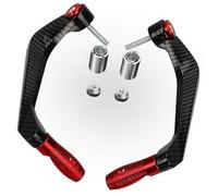 WUPEDI Protège-mains de guidon, poignées moto, protecteur levier d'embrayage frein, for Mt07 Mt09 Mt 10 Mt03 2023 2024 Protège-mains pour guidon de moto(Rot)