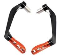 WUPEDI Protège-mains de guidon, poignées moto, protection des leviers d'embrayage frein, for Tmax Tech Tmax560 2019-2023 Protège-mains pour guidon de moto(BLACK Orange)