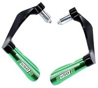 WUPEDI Protège-mains de guidon protecteurs levier frein moto, for accessoires protection leviers d'embrayage R1150R Protège-mains pour guidon de moto(Green)