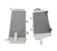 WUPEDI Refroidisseur de radiateur remplacement gauche droite CRF 450X CRF450X 2005-2016 argent Radiateur pour système de refroidissement de vélo