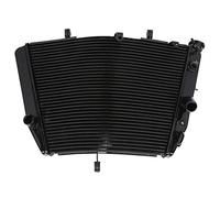 WUPEDI Refroidisseur de refroidissement moteur radiateur en aluminium moto, for GSXR 750 K4 K5 2004-2005 2004 noir Radiateur pour système de refroidissement de vélo