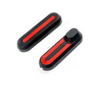 WUPEDI Scooter électrique Pro 2 / 1s M365 Housse de roue universelle Coque protection Réflecteur sécurité avant et arrière Pièces Capuchon de moyeu réfléchissant pour skateboard él(2PCS B)