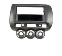 WUPEDI Un Double Din Facia, for JAZZ, Radio DVD stéréo CD panneau tableau de bord Installation garniture Fascia Kit cadre lunette Façade d'autoradio(Right wheel drive)