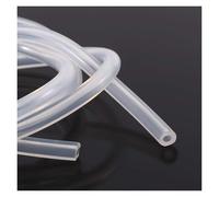WUPNGS Tuyau Flexible Transparent en Silicone de 1 mètre, for plomberie bière, diamètre extérieur 2, 3, 4, 5, 6, 7, 8, 10 mm (léger: x 9 mm)(6x8mm)