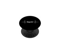 Wuppertal City Vibes | Esthétique Voyage Heartbeat PopSockets PopGrip Adhésif
