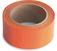 Wupsi Ruban Adhésif de Réparation de Bâche en PVC - Puissant pour Réparer Bache de Camion ou de Serre, Toile de Tente ou Tonnelle, Déchirées, abimées ou Trouées - Orange, 5 cm x 5 m