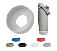 WUQID Botte en silicone compatible avec le shaker Stanley Activate de 591 ml, housse de protection inférieure antidérapante et anti-rayures (gris sauge)