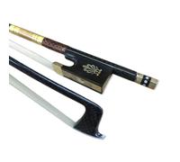 WUQIMUSC Archet de violon 4/4 en fibre de carbone droit Pernambouc Performance Master Level