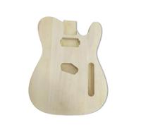 WUQIMUSC Corps de guitare de style TL, bois massif brut - Remplacement à faire soi-même pour constructions et réparations de guitare (tilleul)