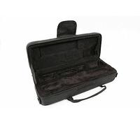 WUQIMUSC Ekey Étui de clarinette solide et léger pour n mib avec rembourrage épais avec sangles, noir