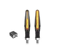 WUQWUM moto clignotants feux Clignotant LED Universel 12 V Pour Moto, Indicateur DRL Dynamique, Feu Arrière, Accessoires Directionnels De Remplacement