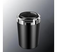 WurBu Cendriers pour Tesla Model 3 Highland 2024,Cendriers de Voiture Cendrier avec Couvercle Cendrier de Voiture Portable Cendrier sans Fumée Accessoires de Voiture,Black