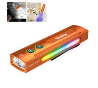 Wurkkos HD01 Pro Lampe Torche, Lampe Torche LED/Torche UV 2 en 1, Avec Lumière Blanche, Lumière Verte et RGB, Mini Lampe Torche Puissante pour Éclairage, Détecteur d'urine Animaux