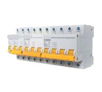 WURKVGMK Mini disjoncteur 1P 2P 3P 4P AC, 6-63 A AC 400 V, Montage sur Rail DIN, for système photovoltaïque(3P,25A)