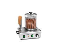 Klarstein Wurstfabrik Pro 550 Machine à hot dogs 550W - Capacité 5 L - Température réglable en continu 30-100°C - Verre & inox