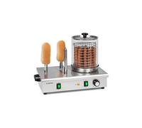 Klarstein Machine à hot-dogs Wurstfabrik Pro 600 600W – 5L – Temp. réglable 30–100°C Verre & inox