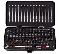 Würth Assortiment d'embouts pour visseuse 614250300961 – 105 pièces – Valise métal
