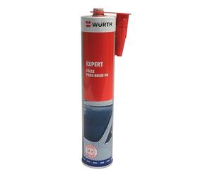 Wurth Colle Pare-Brise Expert Polyuréthane 310 ml - Adhésif Haute Performance - Homologuée TÜV FMVSS 208/212 - Remise en Service 2h Airbags - Qualité OEM - pour Véhicules, Utilitaires, Bus
