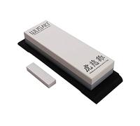 Wusaki SUEHIRO - Pierre à Aiguiser Japonaise Fabriquée par Suehiro en Céramique Double Face Grains 240/1000 - Vendu avec sa Pierre Nagura