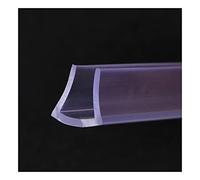 WUSHADEHANS Bande de Protection de Bord Transparente, Canal en U en Plastique, Joint en Caoutchouc Transparent, 10 mètres de Long, Une variété de spécifications au Choix,(39mm x 15mm)
