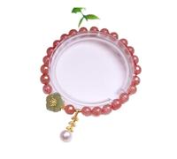 WUSHADEHANS Bracelet en Cristal, Bracelet en Jade Naturel du sud Hetian for Femme, à Quartz, Talisman Reiki(Jade)