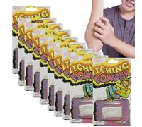 Wusideday 10 Pièces Poudre Anti-démangeaisons | Poudre À Démangeaisons Extra Forte | Prank Itching Poudre | Creative Safe Itchy Powder Prank