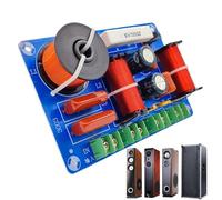 Wusideday Filtre de Fréquence 3 Voies - Filtre Tweeter Compact Haute Fidélité,Diviseur Fréquences Multivoies Compact Haute Puissance pour Réparation Maintenance Systèmes Son & Audio Clarté Améliorée