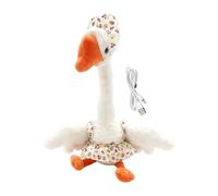 Wusideday Peluche,33 cm Rechargeable, enregistre et Danse, parlante chantante - Animaux en Peluche pour Enfant - Idée Cadeau Anniversaire, Décoration Chambre, Canapé, Voiture