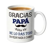 Wusideday Tasses à café | Thème Fête des Pères, vaisselle à boissons chaudes pour thé et | Mugs à café en céramique - Pour Boire Au Bureau Au Bar Dans La Cuisine À Domicile Pour Thanksgiving Et Les
