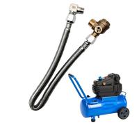 Wusideday Tuyau de valve anti-retour pour compresseur d'air - Pièces d'étanchéité à économie d'énergie - Tuyau de connecteur hermétique avec clapet anti-retour pour sous-sol, extérieur, cour, ville