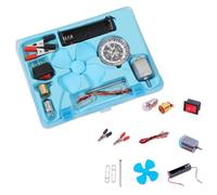 WUSJCOF 1 set Kit Électrique Pédagogique Avancé, Circuit Électrique Enfant, Apprendre Électricité, Electronique Kit à Monter, Expériences Scientifiques Enfants, Électricité Expert, Jeux Électroniques
