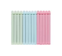 WUSJCOF 15 Pièces Fermeture Sachet Alimentaire, Pince Sachet Alimentaire, Pince Fermeture Sachet pour Emballage Cuisine Bonbons Snack (12 cm)