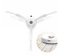 WUSJCOF 1er Pack d'origine, Brosses Latérales en Silicone pour Aspirateur Série Q7 Max/S7 Max/S7 Maxv/S7 Pro/S8 +/S8 Pro/Q Revo/Q5 Pro+, S7, S8 (Blanc)