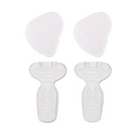 WUSJCOF 2 Ensembles Coussinets Talons Hauts, Douleurs aux Pieds, Semelles en Gel et Silicone Antidérapantes, Empiècements de Doublure, Protège-Chaussures, Soulager la Plantaire, Pour Homme et Femme