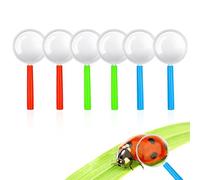 WUSJCOF 6 Pièces Loupe pour Enfants, Jouet Loupe Mini, Loupe à Main en Plastique, Cadeau d'Anniversaire pour Enfants à la Maison, École, Extérieur