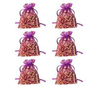 WUSJCOF 6 sachets de lavande - 10 g chacun - Lavande séchée naturellement, pour protéger les vêtements contre les mites - Sachets désodorisants à la lavande, adaptés aux armoires, tiroirs et placards